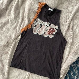 Daydreamer Start Me Up Rolling Stones tunic/dress sz S